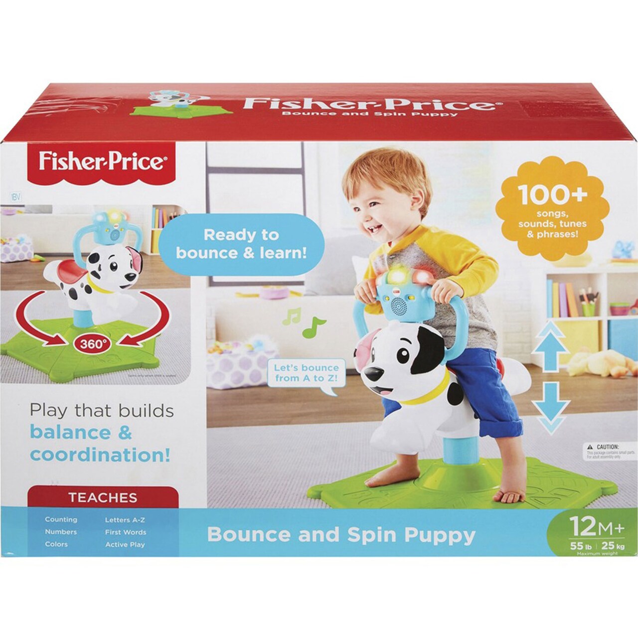Fisher-Price Ride-On Toy, Stationary, 28-2/5"X28-2/5"X20-9/10"H, Multi